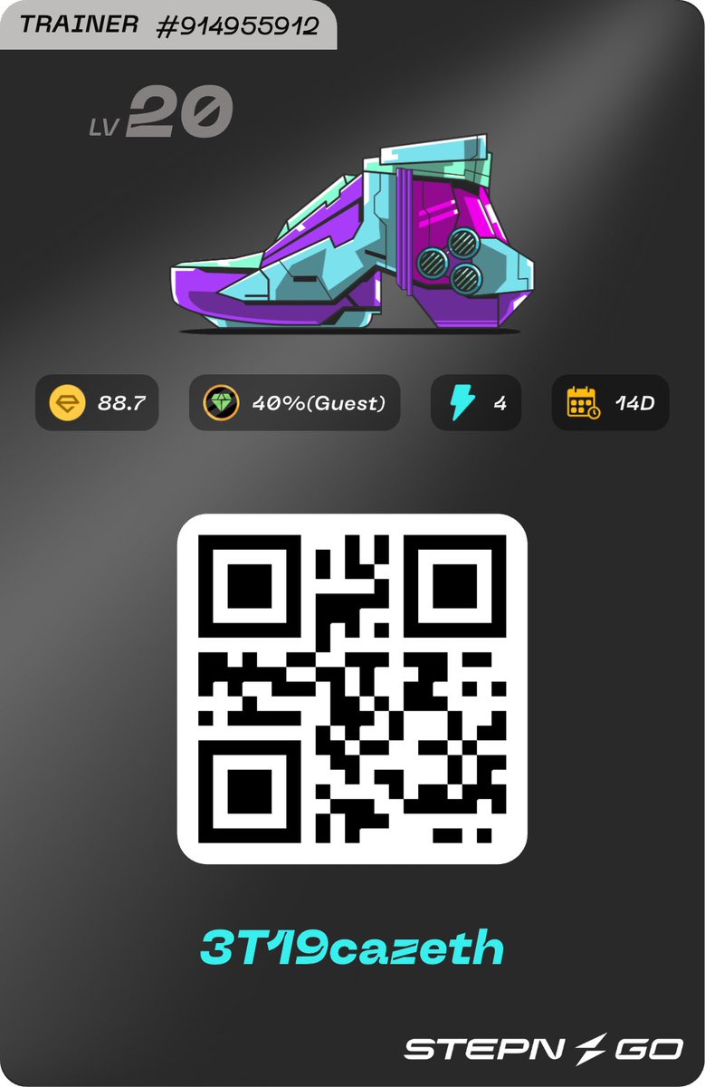 pilgrimber's tweet photo. ゲスト様（Trainer）を募集します。

エナジー消費が良好な方には継続もお願いしたいです。継続を希望される場合はDMにてご連絡ください。

よろしくお願いします。

#STEPNGO
#STEPN https://t.co/bpvGtB75dG