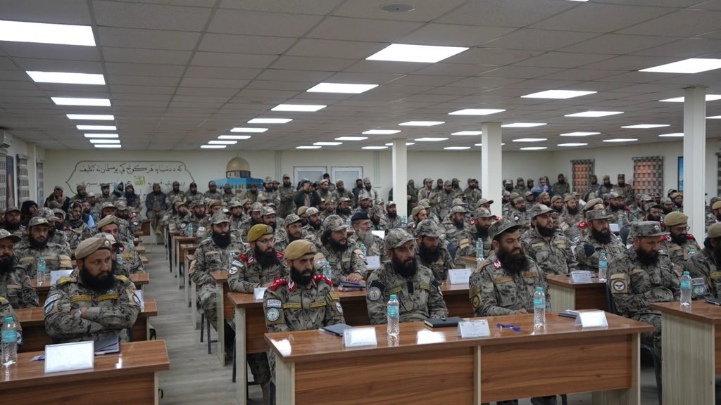 H.E. Khalifa Sirajuddin Haqqani attended the closing of a training seminar for MOI Special Operations Units, praising their nationwide achievements, urged sincerity, humility &amp; discipline in serving citizens, noting that both friends &amp; adversaries acknowledge their capabilities.