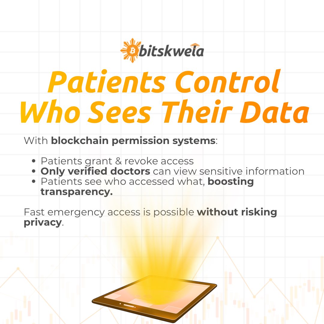 bitskwela's tweet photo. Sira ang healthcare kapag sira ang data and blockchain can fix that. Mas mabilis, mas safe, at mas kontrolado ng pasyente ang records nila. ⛓️‍💥

#BlockchainPH #Web3ForGood #Bitskwela https://t.co/WZKVlBCUnj