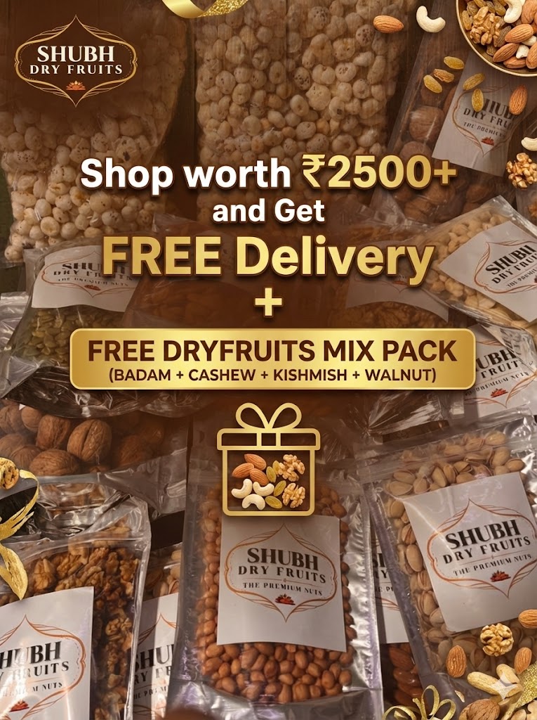 SHUBH_DRYFRUITS's tweet image. Winter season has begun, and this is the perfect time to enjoy healthy and delicious dryfruits Place your orders quickly &amp;amp; get premium dryfruits quality #offers is live 

Order now from my website here’s the link :- shubhdryfruit.in