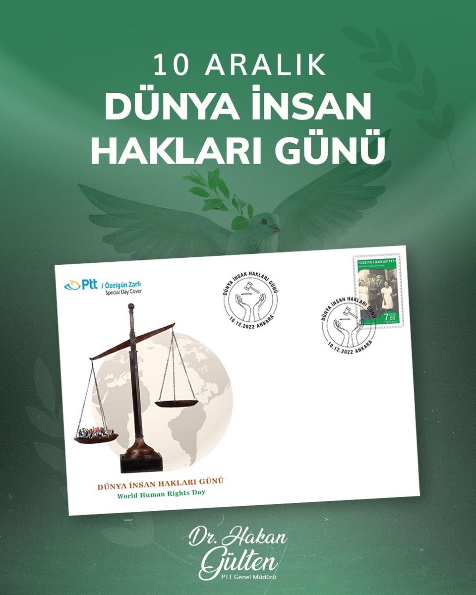 10 Aralık Dünya İnsan Hakları Günü’nde, farklı coğrafyalarda yaşanan haksızlıkların son bulmasını, herkesin eşit hak ve özgürlüklere kavuşmasını ve tüm dünyada adaletin hâkim olmasını temenni ediyorum.