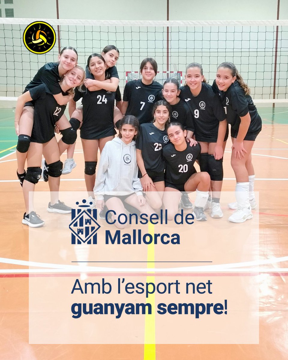 💥 Volem agrair al Consell de Mallorca @esportsmallorca 🙏 el seu suport i ajuda un any més per la subvenció concedida a través de la Convocatoria de subvencions dirigida a entitats sense ànim de lucre per al desenvolupament de l'activitat esportiva a Mallorca 😀