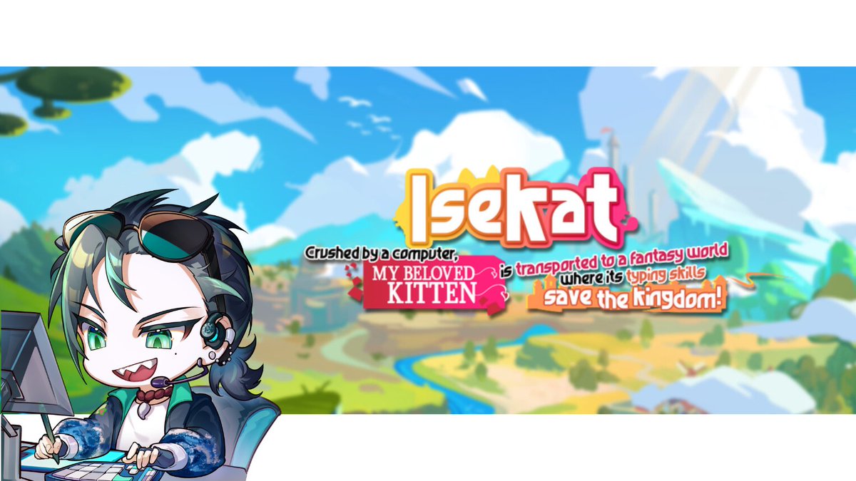 Get Hooked ! 🪝 
Sorry for the inactiveness the past week! Still not sure when I'll get my streaming schedule sorted, but for now, let's finally check out Isekat! GET READY FOR A TON OF KEYBOARD NOISES
🟣 Link below while live!