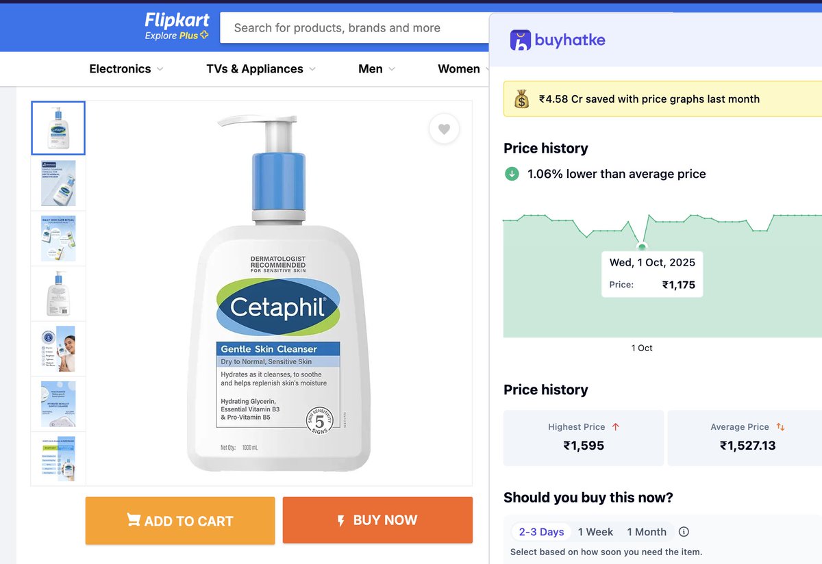 Already bought this on 1st Oct 
Make sure to set price alerts on your fav products