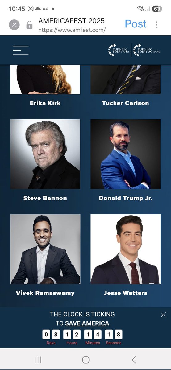 KariSpielman's tweet photo. I was surprised to see Vivek as speaker at Amfest Dec 18-21st. https://t.co/r1ZkSuEy6H