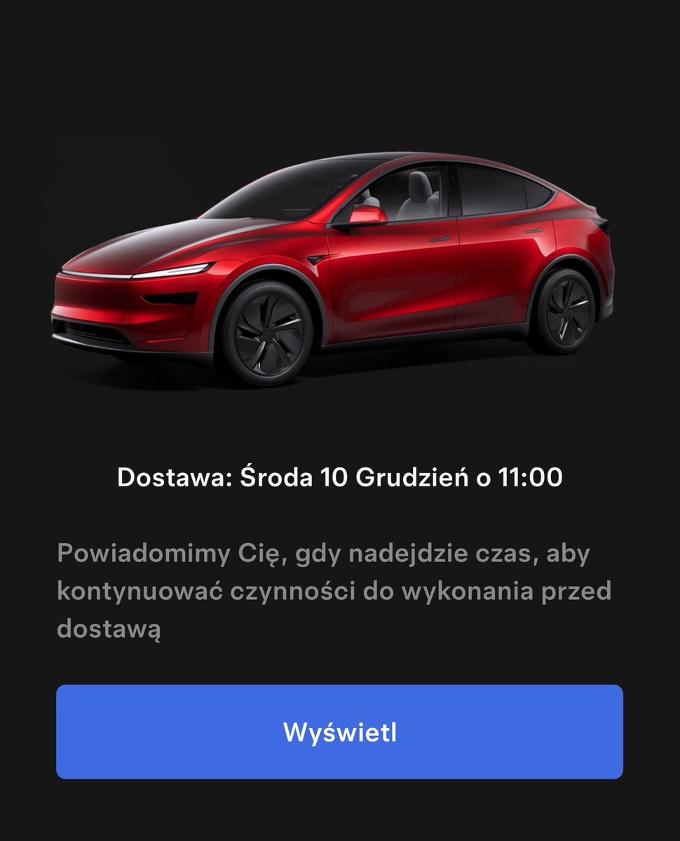 unnamed_coder's tweet image. Only… 3 more hours to go!  
And I’ll finally have my dream-come-true car – the one I’ve been planning to buy for over 6 years!

Tesla called yesterday and said I can pick up my Model Y a day earlier if I’d like to.

I didn’t hesitate for a second! 

It&apos;s happening!!!

#tesla