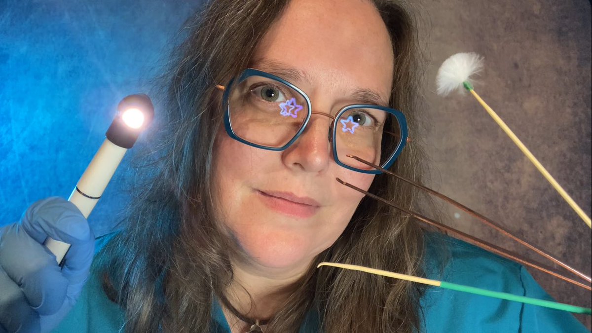 ASMR Français RP Examen et Nettoyage des Oreilles et Tests auditifs 
youtu.be/dJA34JmEEwM
#asmr #asmrfr #asmrfrancais