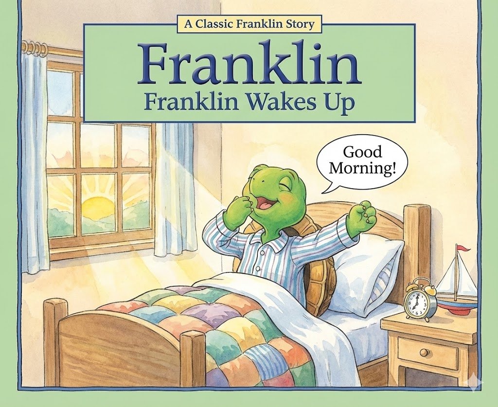 Franklin finally woke up.