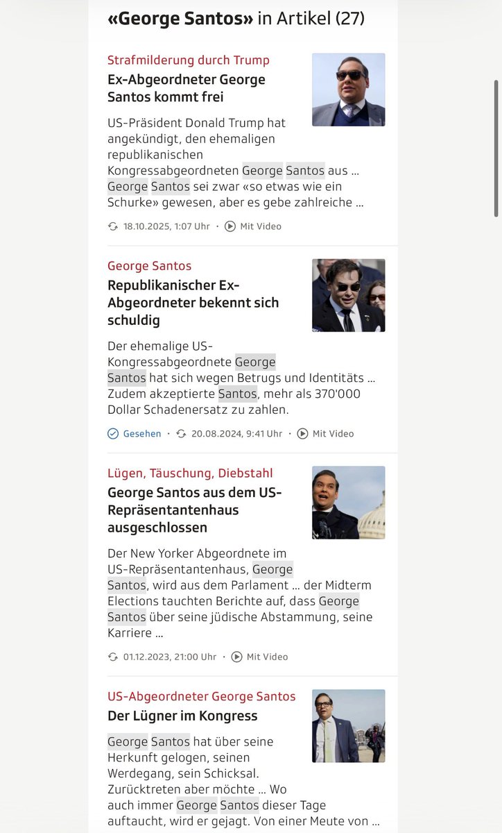 Wieso berichtet <a href="/srfnews/">SRF News</a> 27-mal über einzelne korrupte republikanische Abgeordnete, aber nicht über Korruption in der EU?

Und warum muss ich für diese Berichterstattung auch noch bezahlen?