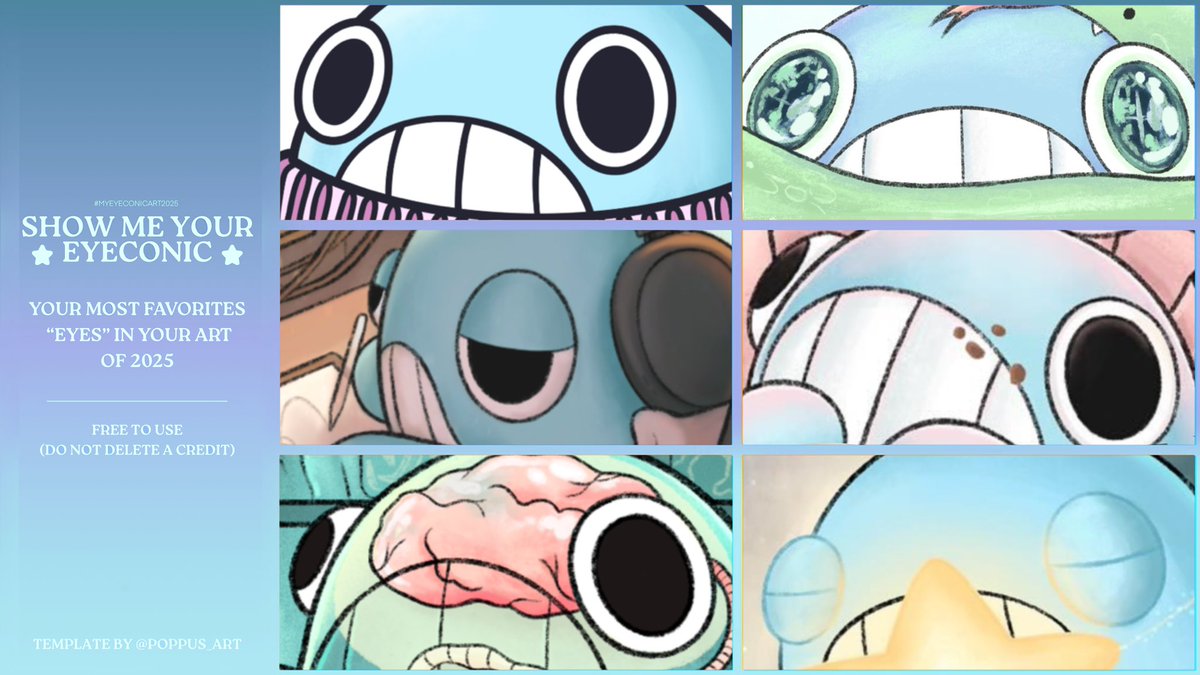 I want to join this trend, but I only have these two simple ovals hee hee!

#MYEYECONICART2025