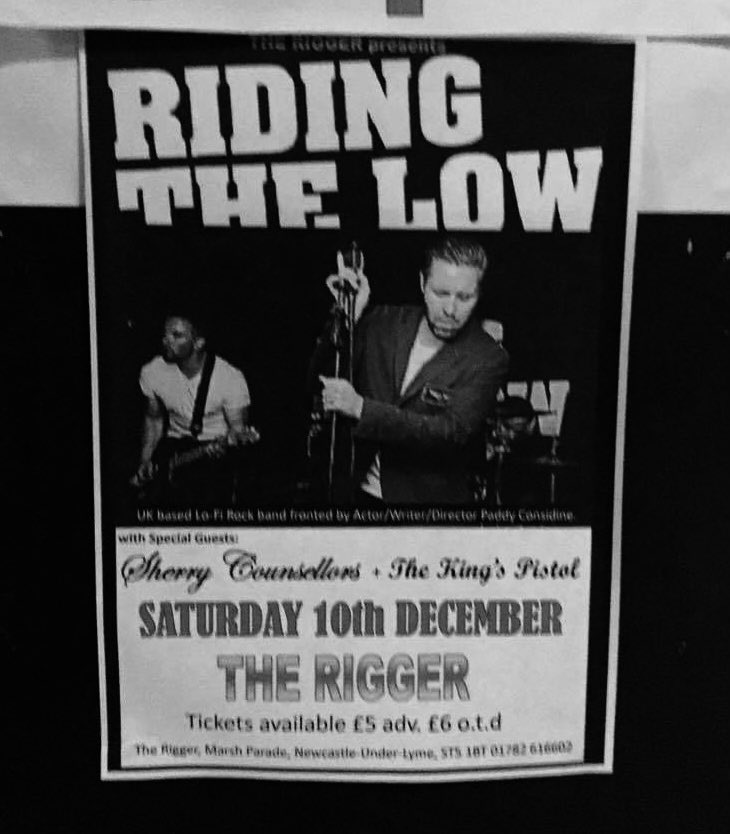 rtlfans's tweet image. 📆 On this day in 2016, @ridingthelow played at @TheRiggerVenue,  Newcastle under Lyme.

📷: @jonnokid