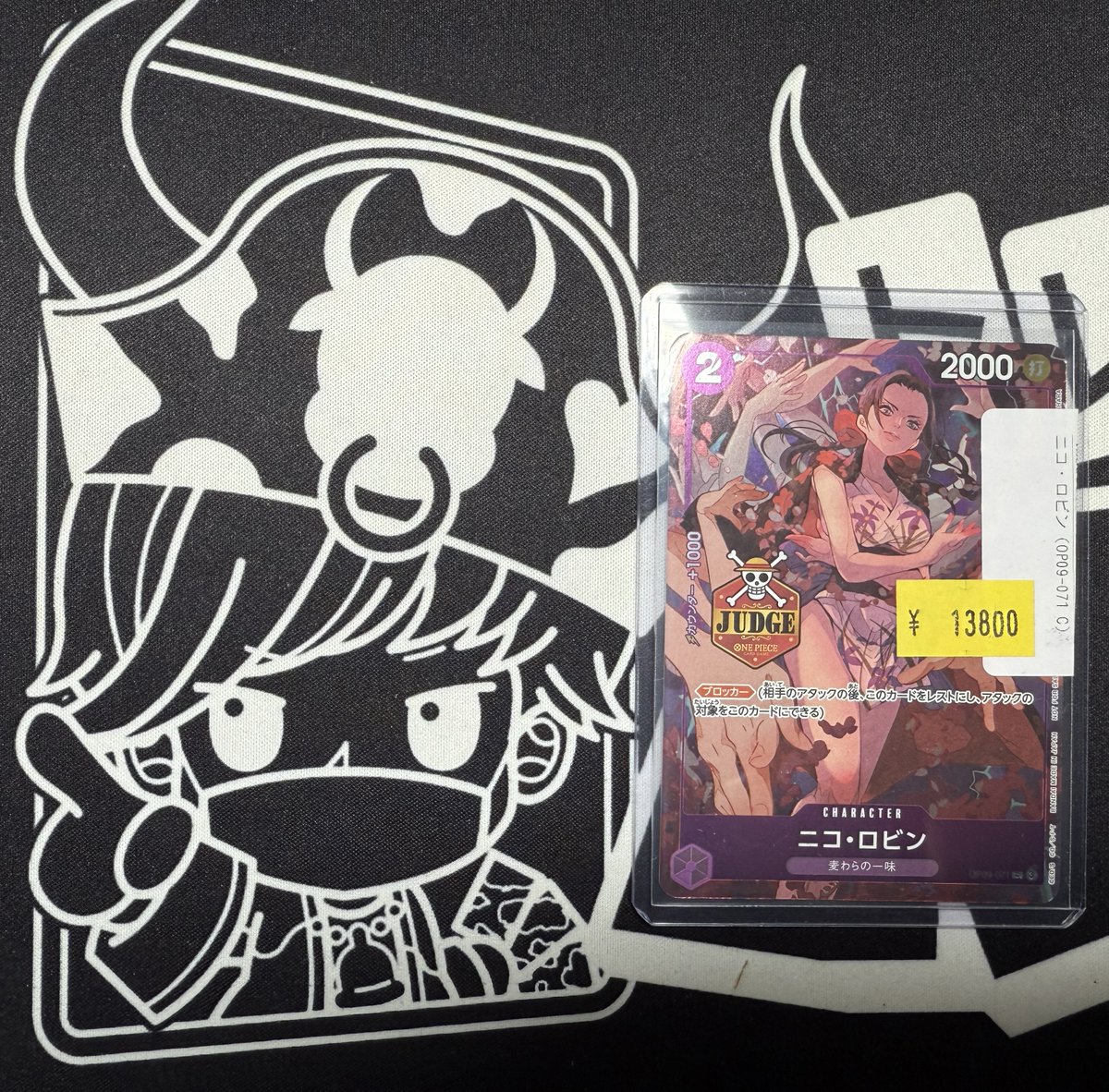 入荷情報】 ✨ジャッジプロモ✨ OP09-071 ニコ・ロビン 13,800円 入荷
