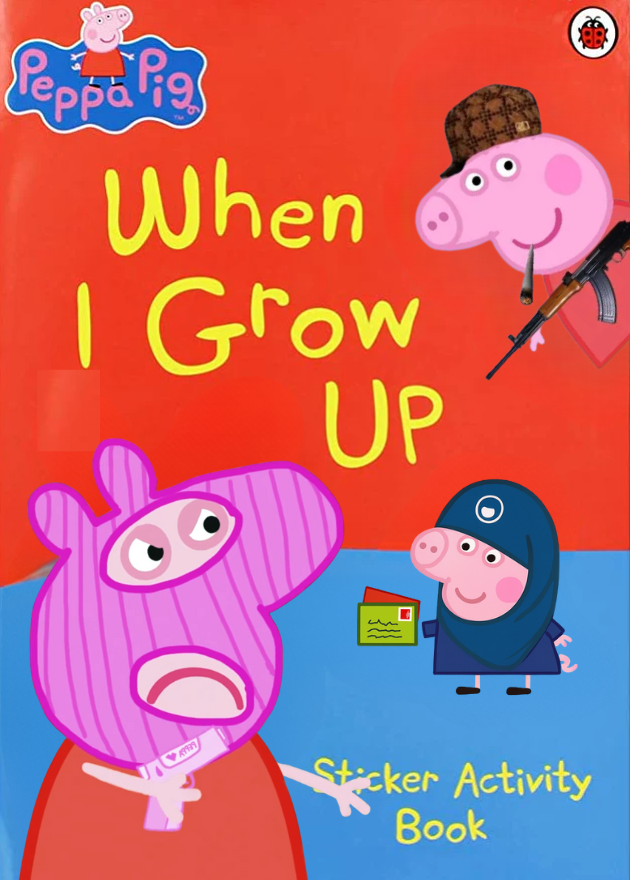 $PEPPA The Pig wanted in 14 countries, convicted communist, diagnosed psychopath &amp; warlord

Some may see her as a hedge against the refugees &amp; immigrants in the UK

Others a globally recognised kids cartoon worth billions

One thing for sure is $PEPPA is on CHAIN