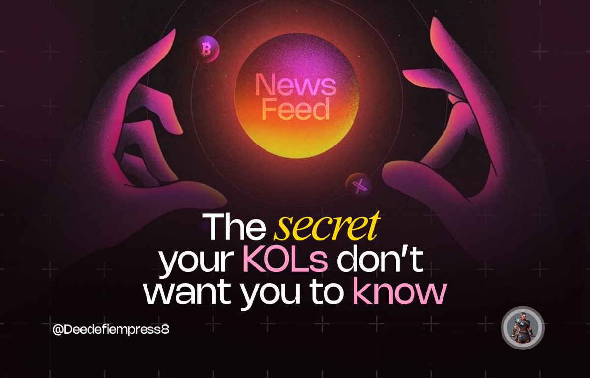 You don’t need an alpha caller or multiple private groups to be profitable.

It’s not that complicated.

Here is one solid secret to degen trading your KOLs do not want you to know.

When <a href="/notEezzy/">Eezzy 🧸</a> was asked few months ago what he’d do if he were to start again from $100

One of