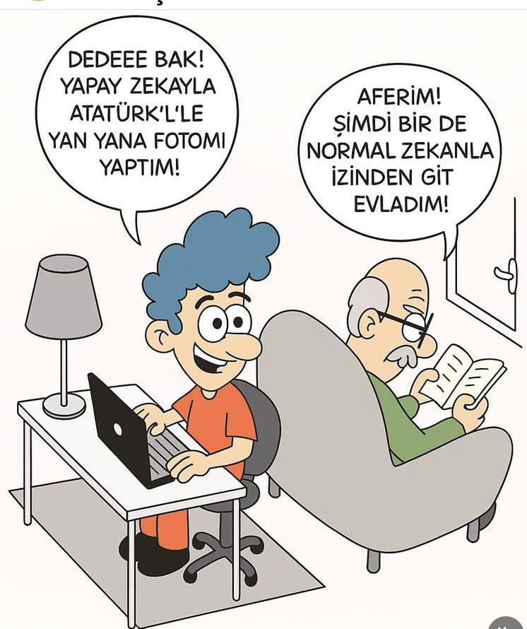 Normal zekanla izinden git evladım. #Atatürk
#Çarşamba