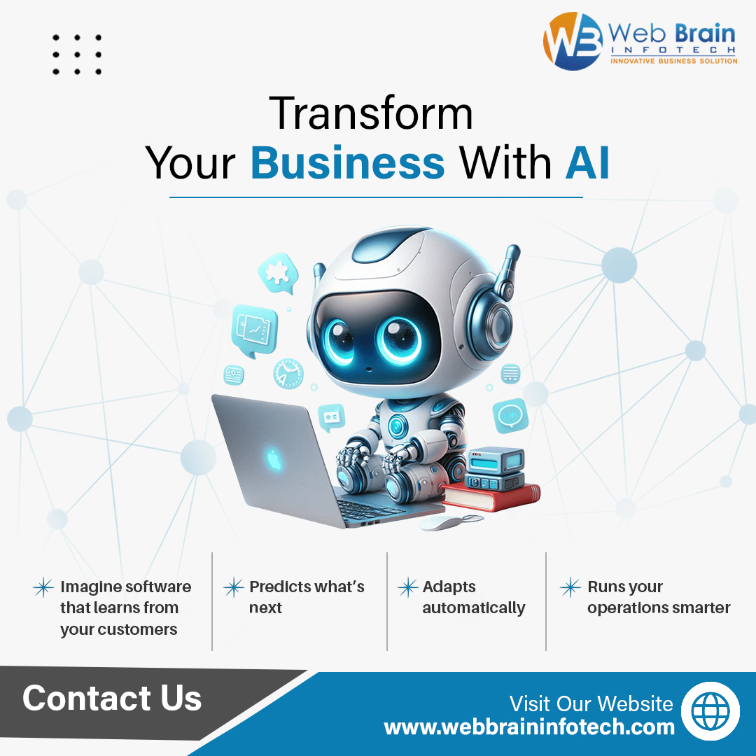 webbraininfo's tweet image. At @webbraininfo, we build advanced AI-based #softwaresolutions that automate workflows, boost productivity, and unlock data-driven decision-making.

Learn more at webbraininfotech.com/software-devel…

#ArtificialIntelligence #AI #AIDevelopment #MachineLearning #DeepLearning #AISoftware #MLM