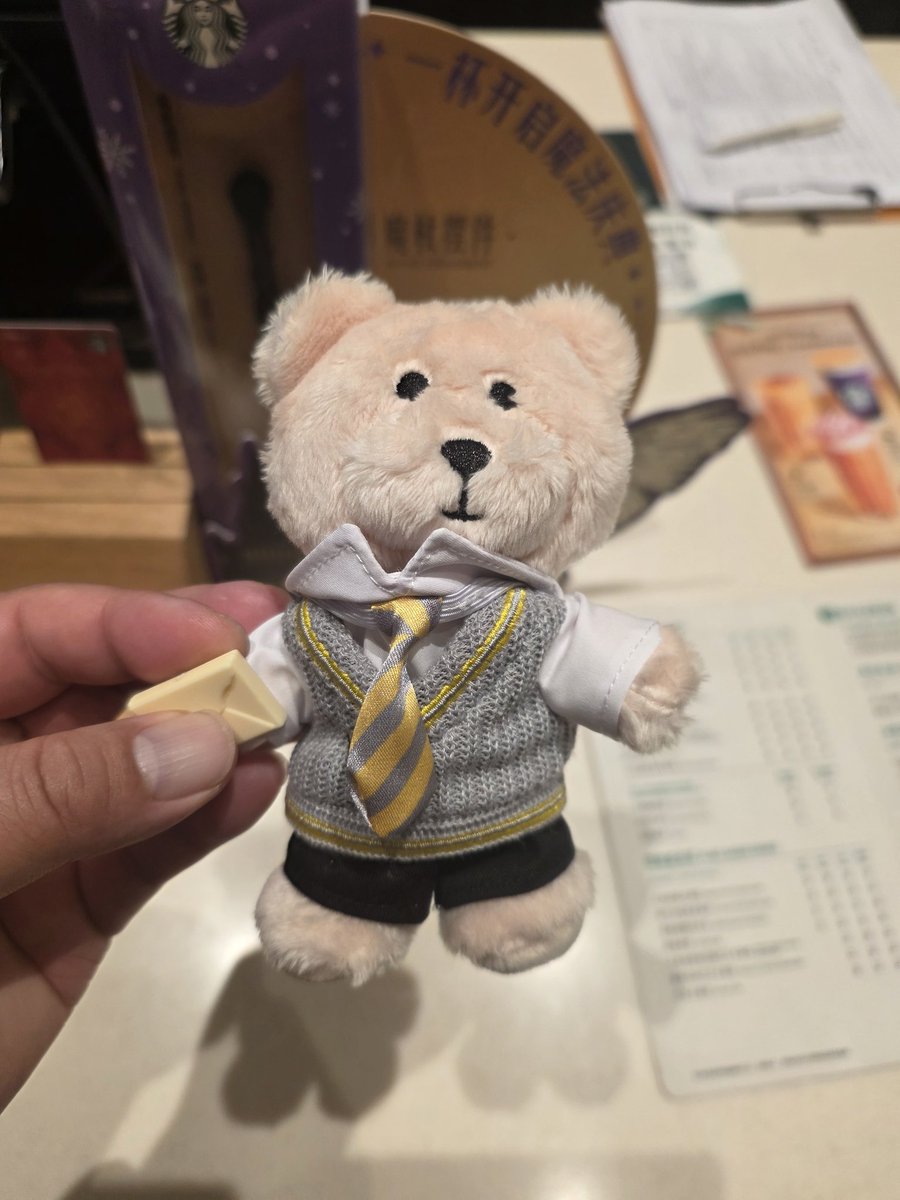 Starbucks x Harry Potter 

ตุ๊กตาน่าแจกมากๆ ❤️❤️❤️