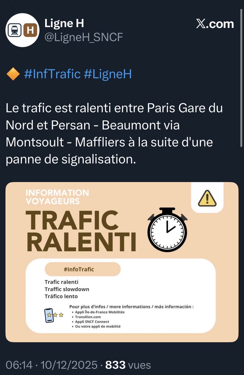 STOP GALÈRE : Transports IDF tweet media