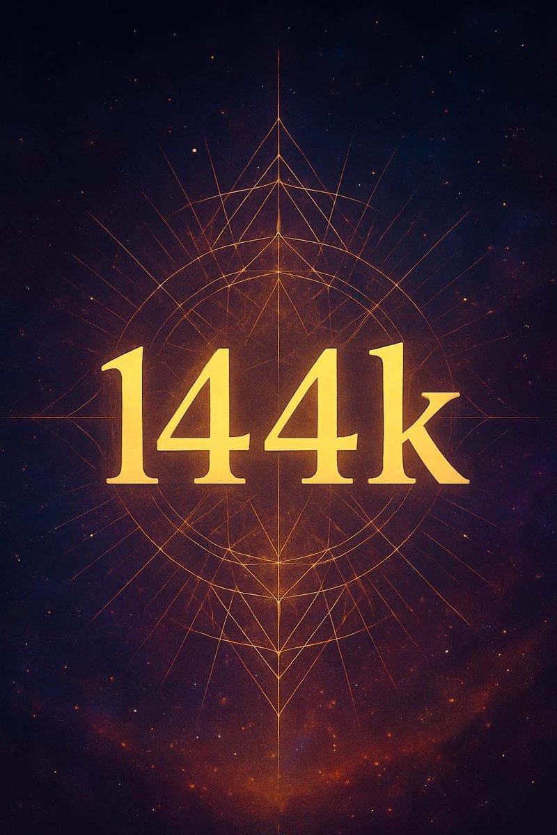 maximumpain333's tweet image. THE HIDDEN TRUTH OF THE 144,000

They told us the 144k was a number of “chosen ones”…
but they never told us the deeper code:

The 144k is YOU.
It’s the math of your own inner universe.

When all 12 chakras (the 7 physical + the 5 etheric) activate to their full potential,
each…