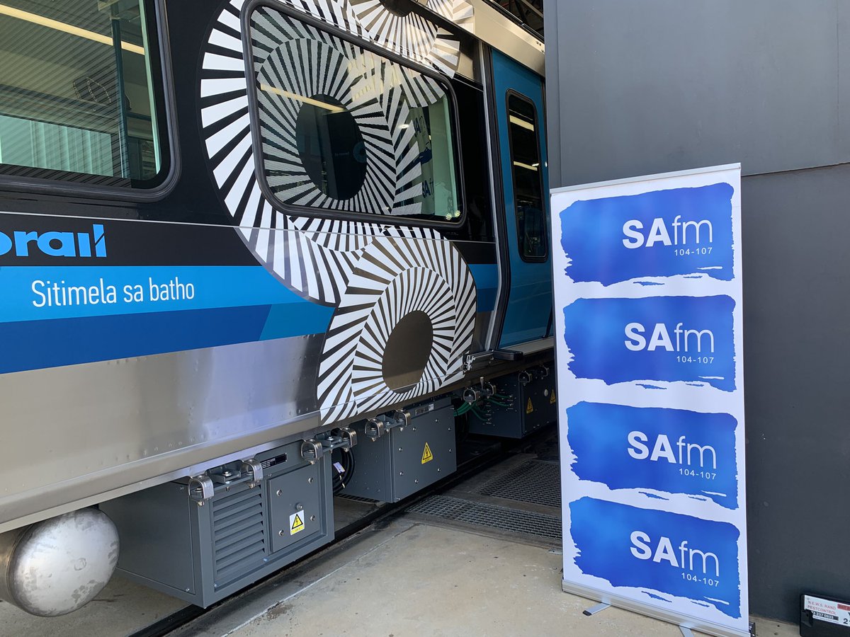 SAfmRadio's tweet photo. Good morning and welcome to the Wednesday edition of #TheTalkingPoint with @CathyMohlahlana broadcasting live from @PRASA_Group Gibela Rail Factory, in Nigel. https://t.co/qhdQR1iNxw