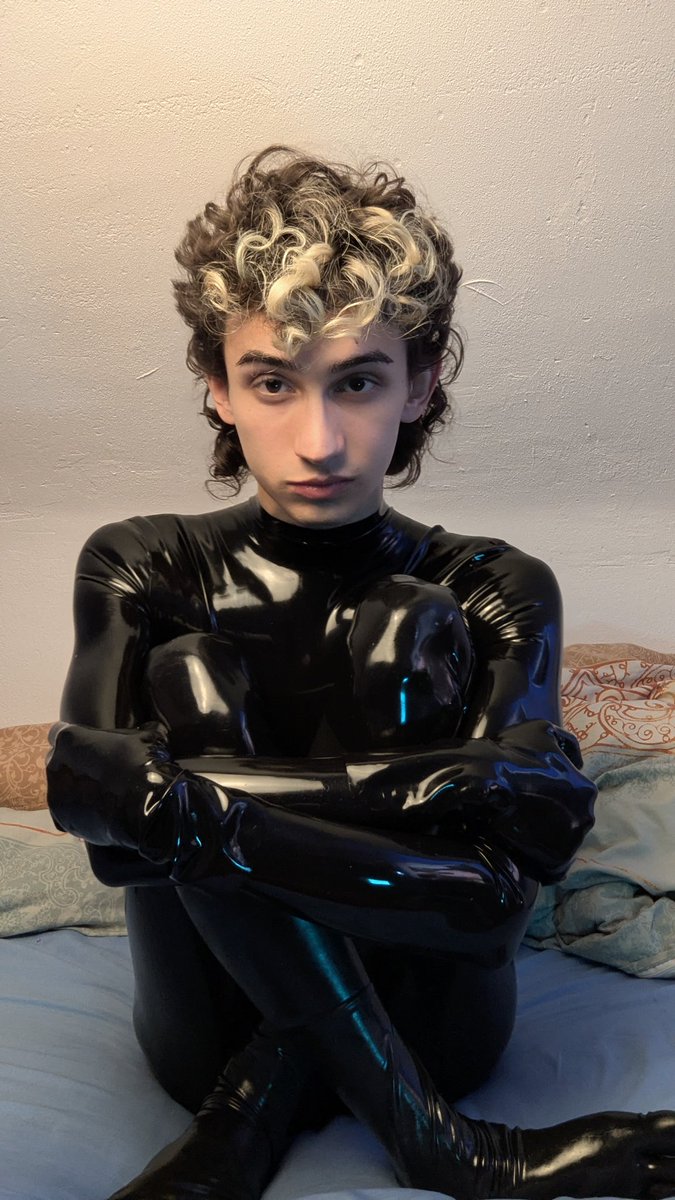 Latex just feels so amazing... Ugh, why do I always have to take it off at some point?...