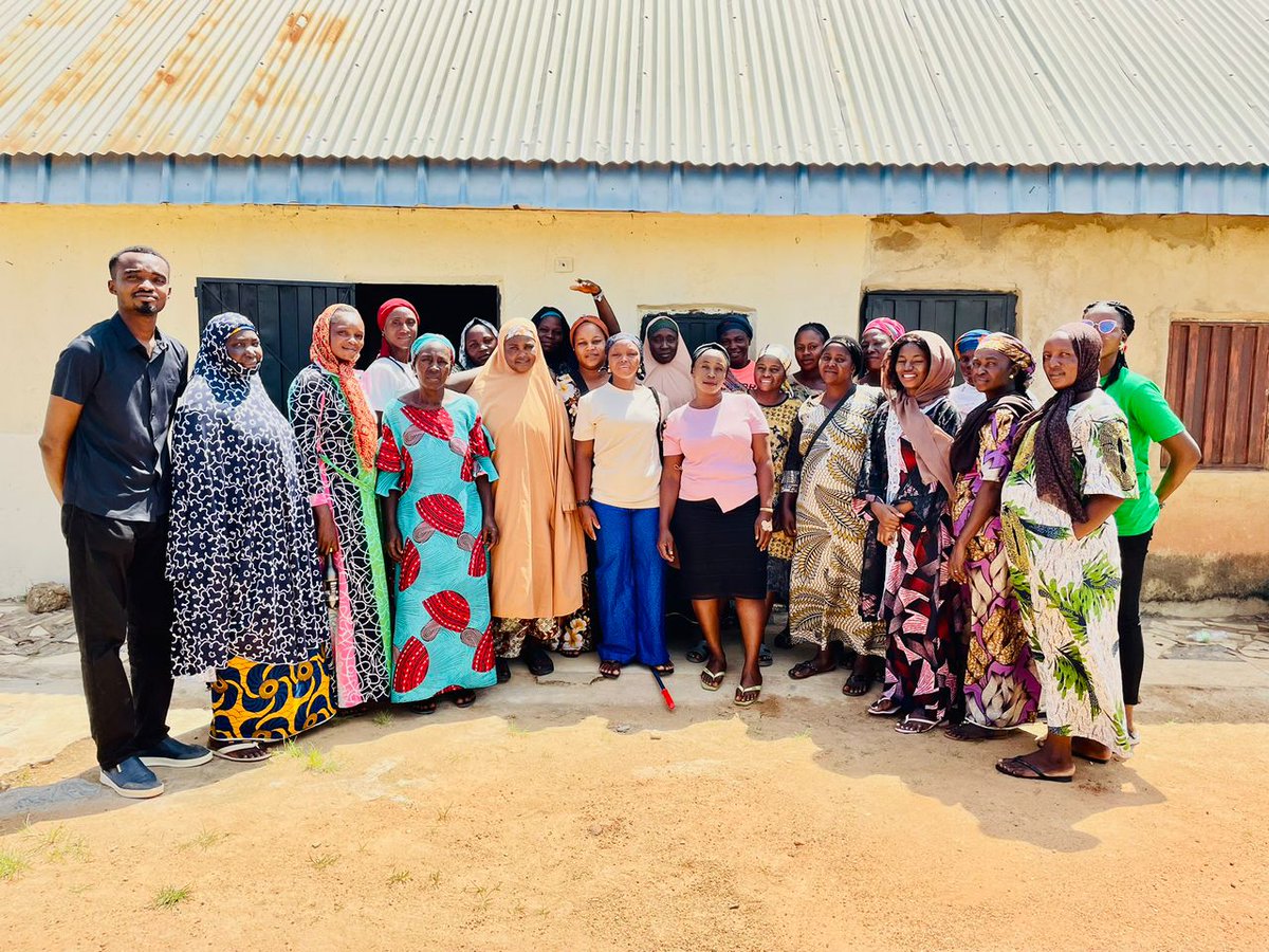 GracelandDev's tweet photo. Today, we sat with the strong women farmers of Kujama Cooperative to listen, learn, and understand their real challenges. Their voices will shape the next phase of AgriCredit4Her as we work to deliver the right support where it’s needed most
#AgriCredit4Her 
#GracelandFoundation https://t.co/ra3kDpAfQg