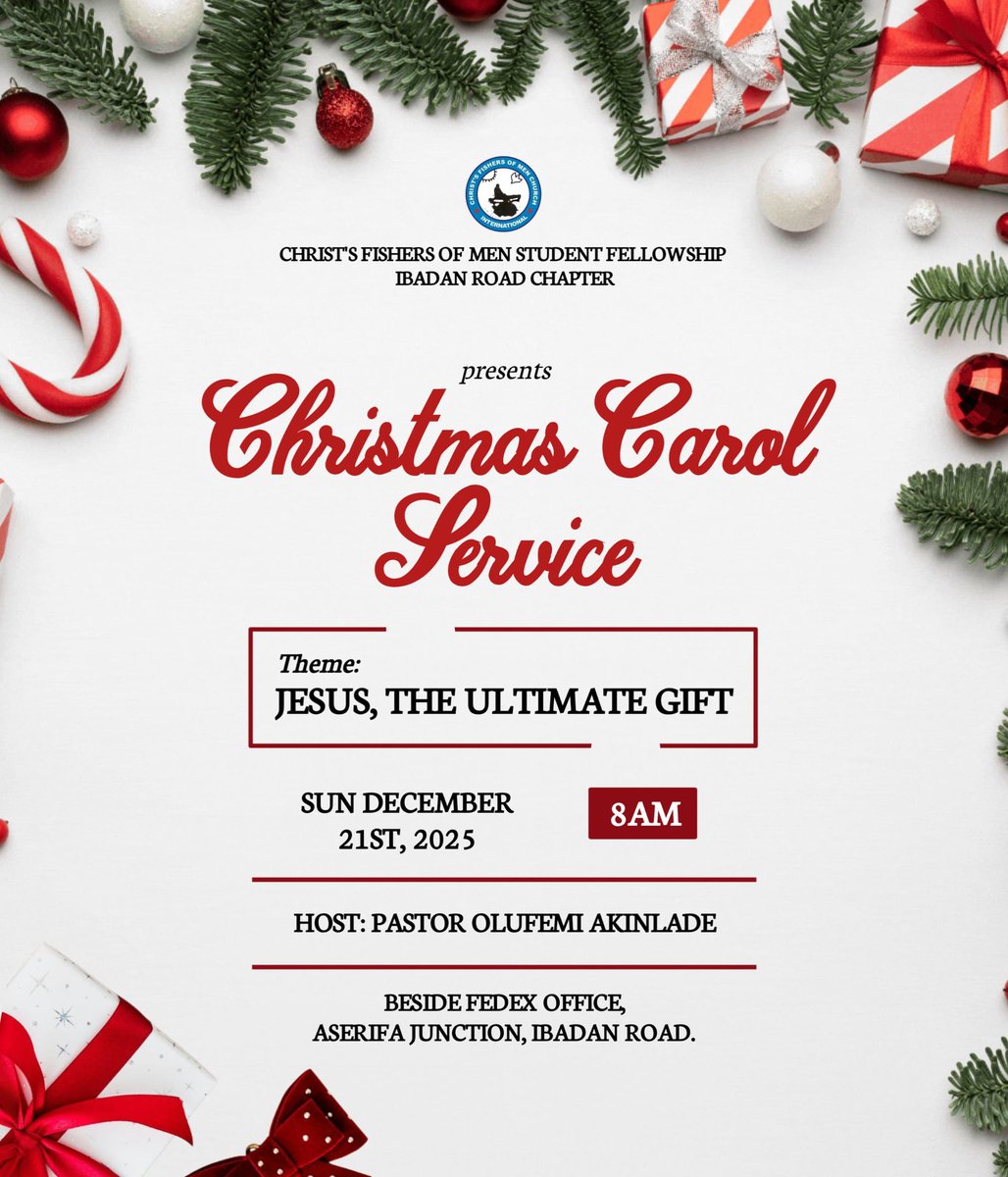 It’s that beautiful time of the year again when we celebrate the birth of our Lord Jesus Christ! 🎄✨
Beyond the lights, the festivities, and the holidays, this is a sacred moment to pause and reflect on the true essence of His birth. 🙏

Get ready! 🎉✨🎄🔥