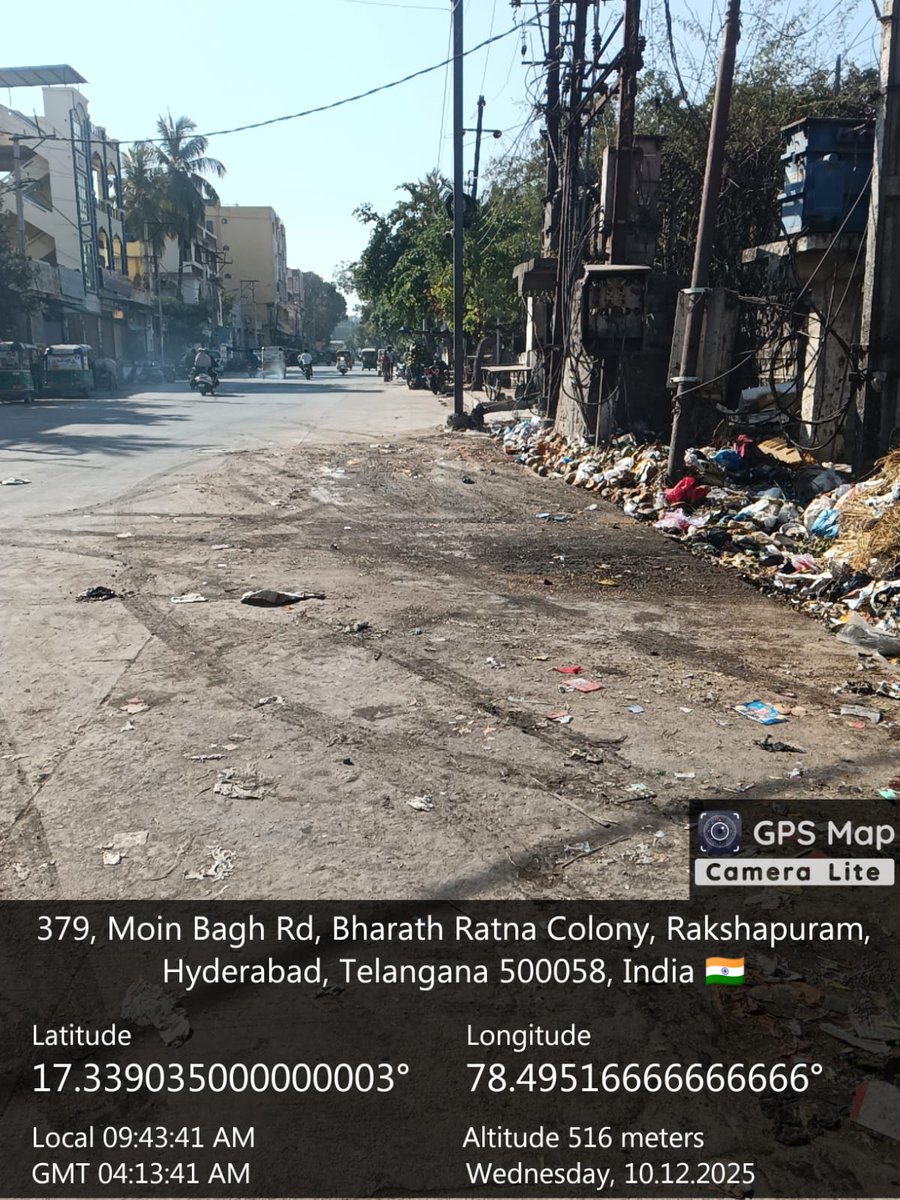 AMOHcircle8's tweet photo. @GHMCOnline @phaniku50030900 @DCChandrayangut Complaint attended https://t.co/wgSFjGZp79