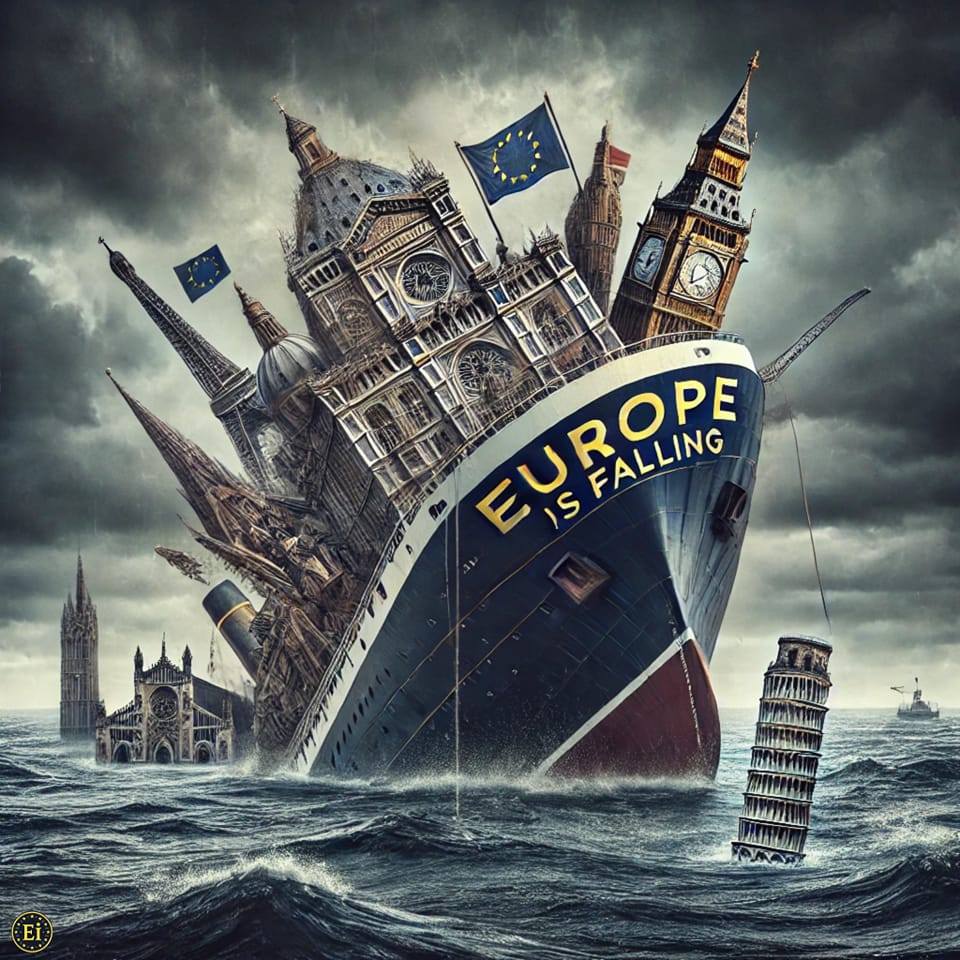 Wat #Trump zegt is een voltreffer 🎯 De Europese landen zijn een "verrottende" groep naties, geleid door "zwakke" mensen die te druk zijn met politiek correct zijn terwijl hun steden instorten onder de druk van massa-immigratie uit het Midden-Oosten en Afrika. De boodschap uit