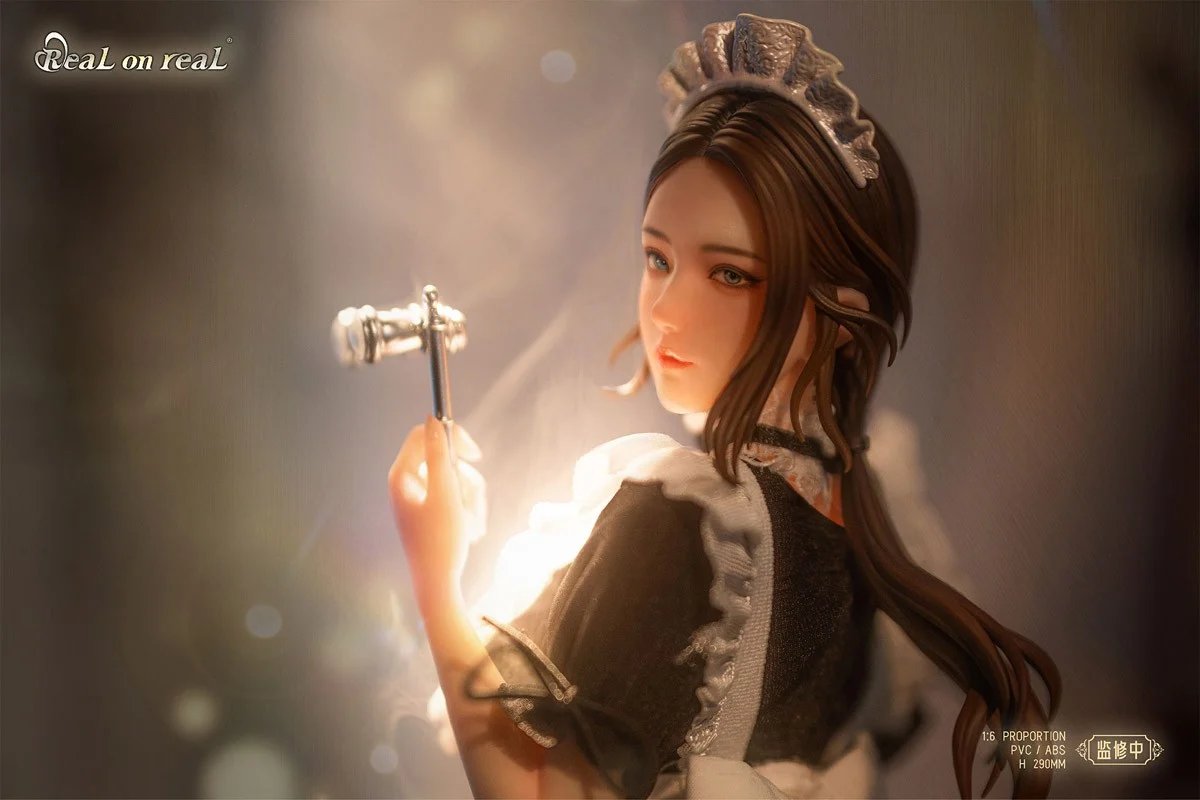 hobbysearch's tweet photo. 【特典付】Real on real メイド イブ
🕯️予約受付中🕯️
https://t.co/vLgQcB2w7A
1/6スケール塗装済完成品フィギュア!
布製のメイド服を身にまとい、網タイツの繊細な質感や、見つめるような表情が、イブの持つ大人の色気を深く醸し出しています。
【予約特典】
・ポストカード
#Realonreal #フィギュア