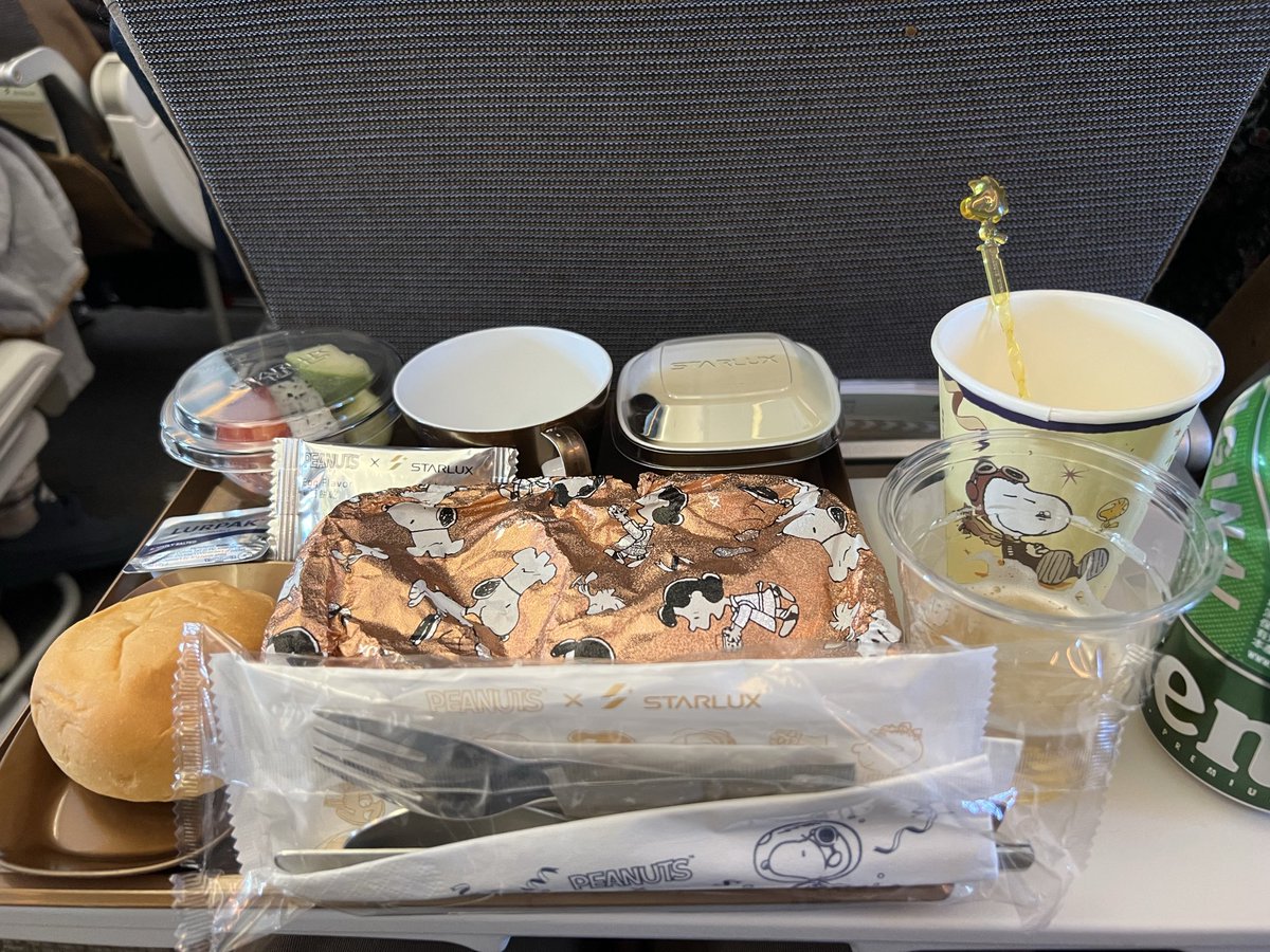 accyaburo's tweet image. 先日日帰りで台湾に行き、念願だった推し航空に乗ってきました！
今月でSNOOPYコラボが終わっちゃうので、めちゃくちゃ弾丸✈️笑
当然の如く、現地に行くと推し航空に沢山会えるので帰りたくなかった…😭
CAさんに推しの航空会社であることもお伝えできた！🥰
本当に大好き #STARLUX #JX