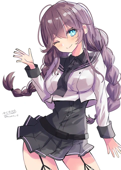 能代 #艦これ版深夜の真剣お絵描き60分一本勝負 #艦これ版真剣お絵描き60分一本勝負_20251123