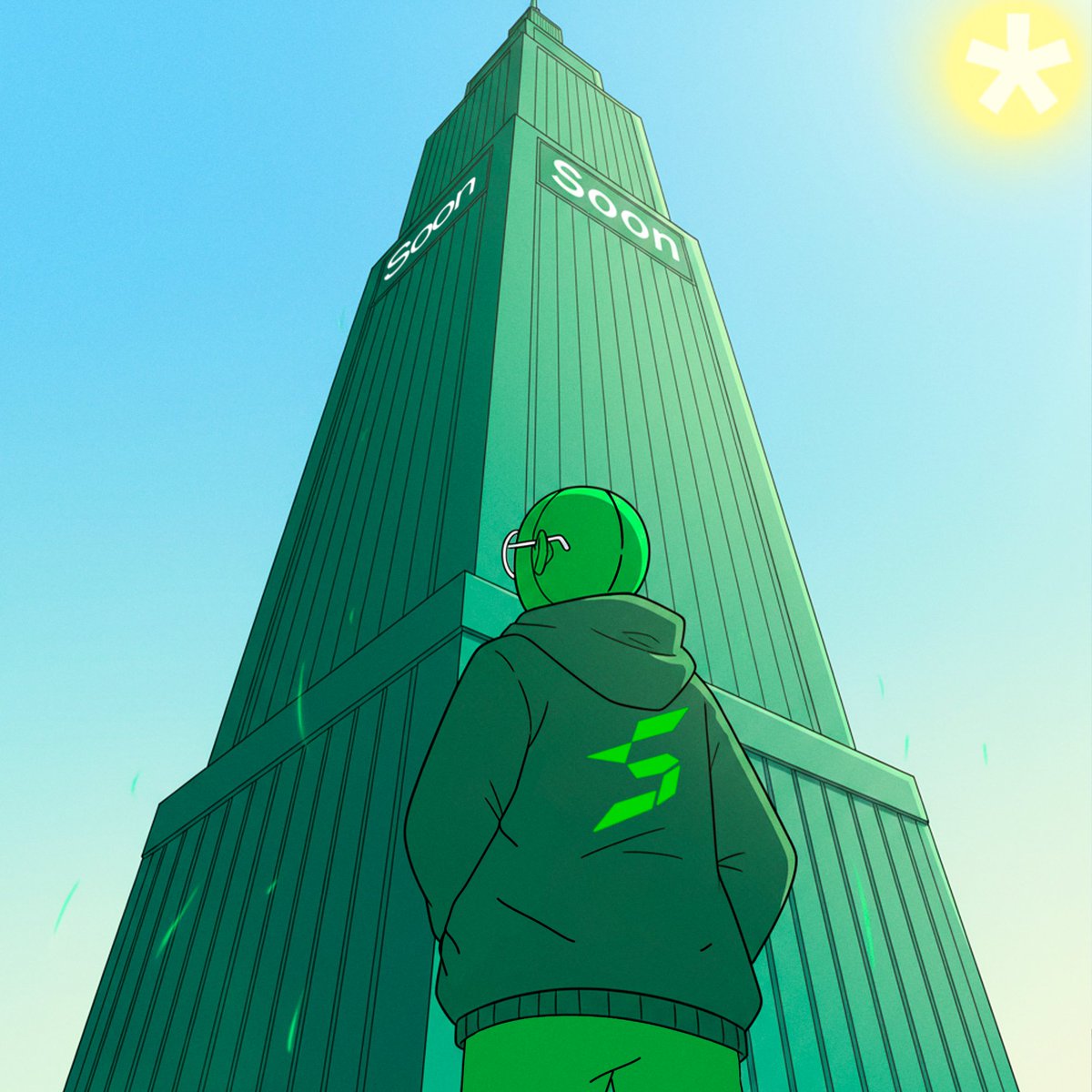 sooncoinspark's tweet photo. Look up. 

The future isn’t far just Soon. https://t.co/1o0W2QpWIy