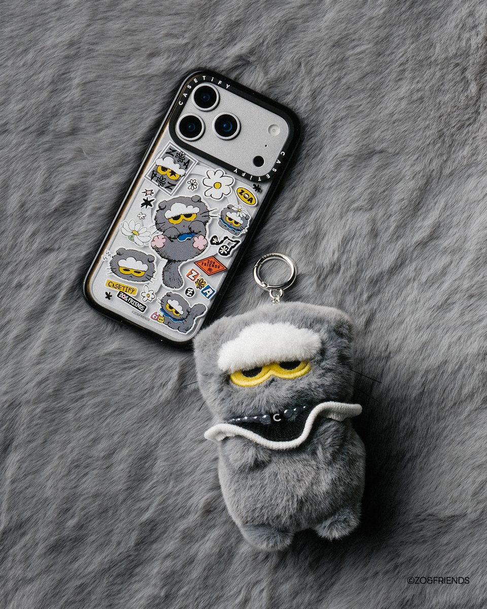ZO&FRIENDS × CASETiFY ぬいぐるみキーホルダー ZO&FRIENDS × CASETiFY ぬいぐるみキーホルダー - メルカリ