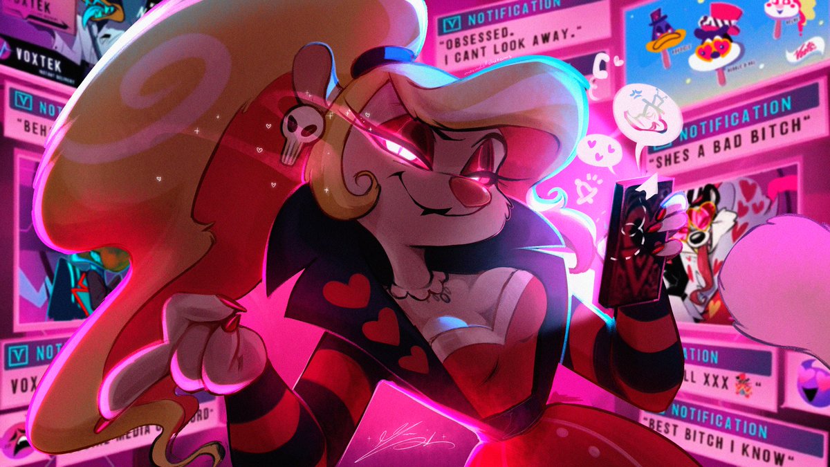 Moondolldreeams's tweet photo. Para quienes se preguntan quienes son ~✨
Daffy Duck - Vox
Pepe Le Pew - Valentino
Minerva Mink - Velvette https://t.co/2WkSo4xsBY