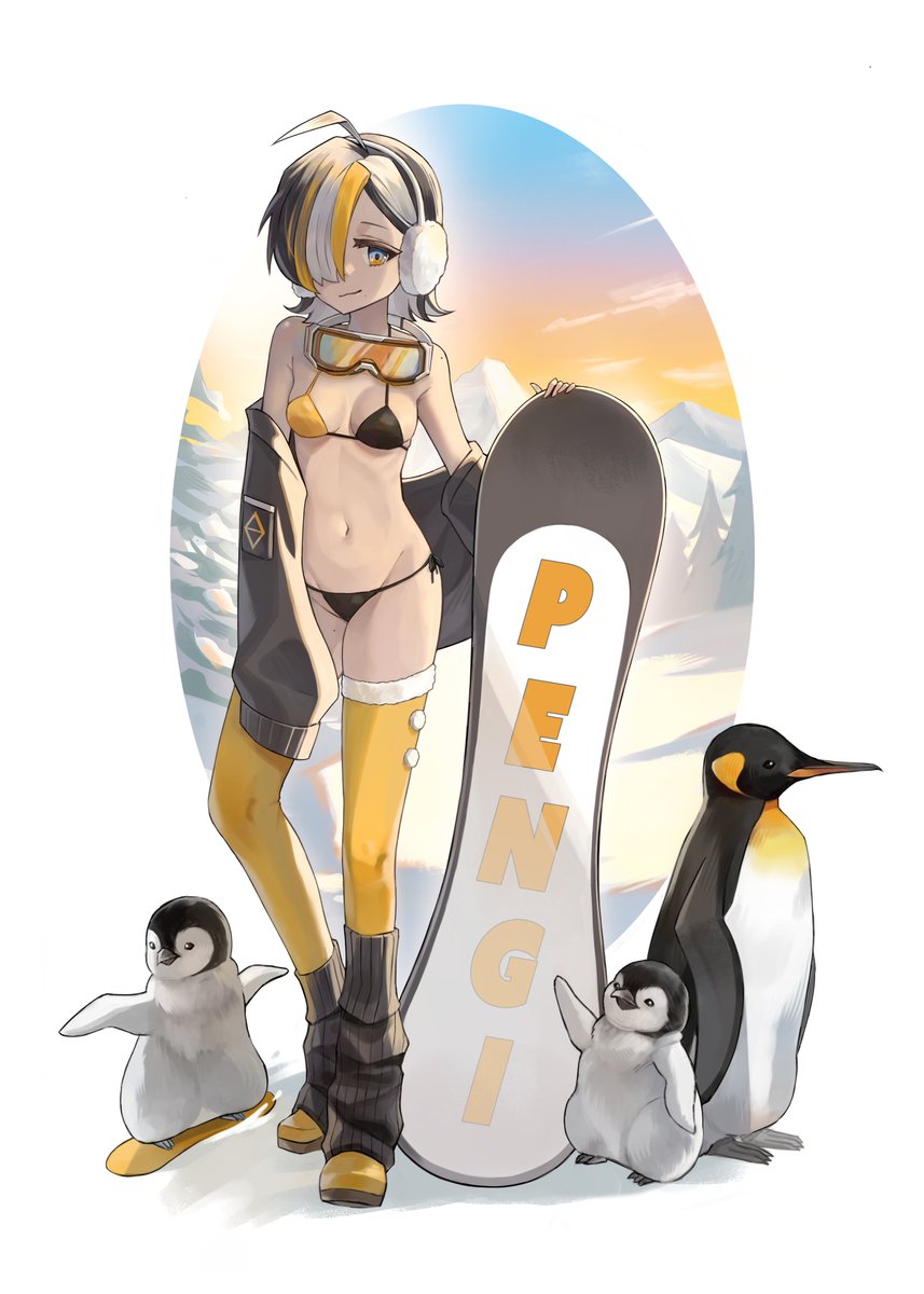 kan_cho3's tweet photo. #oc 🐧 https://t.co/0IFCNRo16w