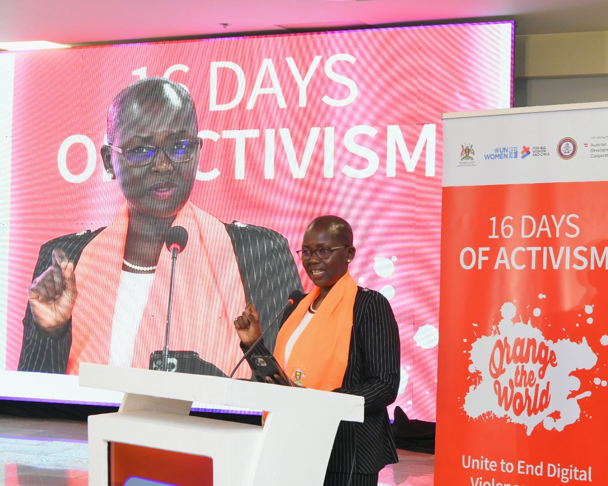 unwomenuganda's tweet photo. Happening now! Justice leaders, tech experts &amp; CSOs convene at the Court of Appeal to strengthen justice pathways to end technology-facilitated violence against women &amp; girls in 🇺🇬—advancing survivor-centered, digital-age justice.#16Days  @JudiciaryUG @ADCinUganda @Dr_KatjaK https://t.co/9HMnQeLxyv