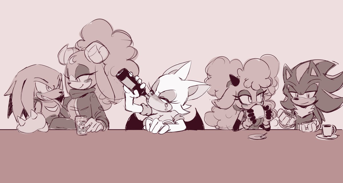ShadolinPics's tweet photo. Art by @/BenshiR125
#shadowthehedegehog #lanolinthesheep #Knuckles #Ariem #RougeTheBat https://t.co/ElqRBdgDfd