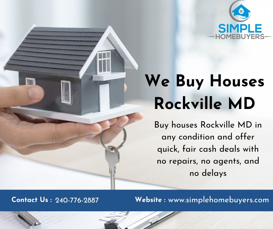 🏠 We Buy Houses Rockville MD! | Simple Homebuyers
Trying to sell your Rockville home fast? We make it simple. Get a fair cash offer, skip repairs, avoid agent fees, and close on your timeline. 
👉DM us or click the link:
simplehomebuyers.com/sell-house-fas…