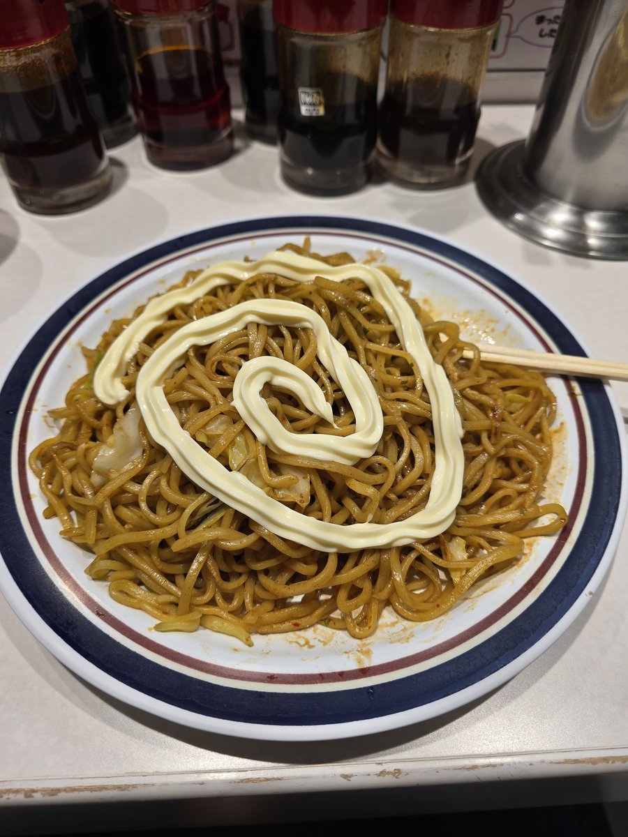 painkiller313's tweet photo. 今日のお昼ごはん
諸事情でジャンボにしました😅
今日も、美味しく頂きました( 〃▽〃)
#今日のお昼ごはん
#やきそば屋
#駅前本店
#焼きそば
#ジャンボ
#北海道
#札幌市
#札幌グルメ
#札幌ランチ
#中央区
#アスティ45
#B1F https://t.co/TmQvObxdVd