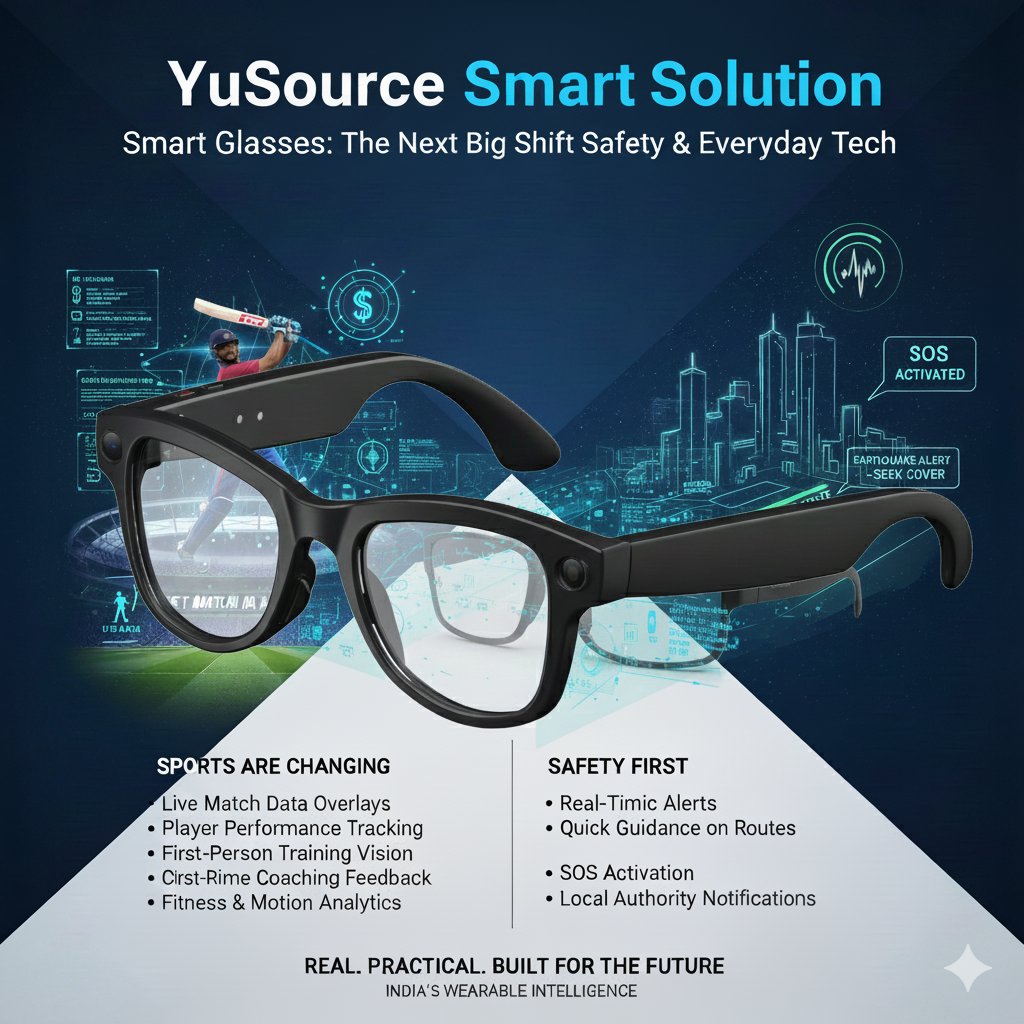 usingh282's tweet image. YuSource India is shaping the next era of smart wearables — from sports intelligence to safety features inspired by Japan’s alerts. Not just demos, real-world tech for India’s future.