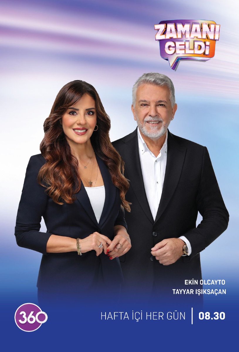 Yepyeni bir heyecan😍15 Aralık saat 8.30’da Zamanı Geldi <a href="/tv360comtr/">360</a> ekranında başlıyor.Sevgili partnerim <a href="/tayyarisiksacan/">Tayyar Işıksaçan</a> ile her sabah sizlerle olacağımız için çok mutluyuz. Her adımda sonsuz destek veren genel yayın müdiremiz sevgili <a href="/handertekin/">Hande Ertekin</a> ‘e sonsuz teşekkürlerle❤️