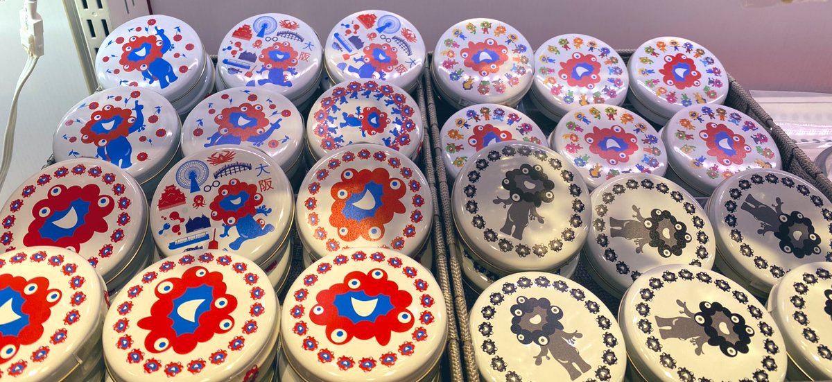 再入荷お知らせ📢
#ミャクミャクゼリー缶

ブラック、カラフル⇦new

入荷いたしました！💨