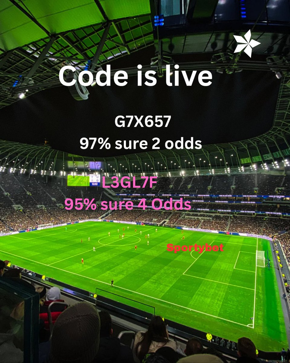 Richyspredict's tweet photo. ⚡️🔥 Ready to WIN big? Your golden prediction is here! 💥 Don’t sleep on this one – the code is set, the odds are high, and the game is about to be LIT! ⚽️💸 #WeeklySportyMatch #FootballPredictions #BigWins #GameOn” https://t.co/PlCrrqhv24