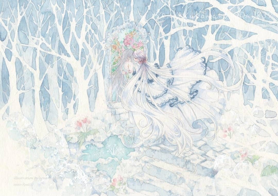 「#一次創作祭り冬の陣2025 冬ということで、今回は白っぽい作品をチョイスしてみ」|蒼下 せな＊3/28 通販追加のイラスト