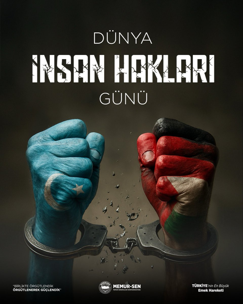 10 Aralık İnsan Hakları Günü, insanlık değerlerinin ve adalet idealinin yeniden hatırlatıldığı önemli bir gündür. Ancak bugün, özellikle Gazze, Doğu Türkistan ve Sudan başta olmak üzere pek çok coğrafyada temel hak ve özgürlükler ağır biçimde ihlal edilmeye devam etmektedir.