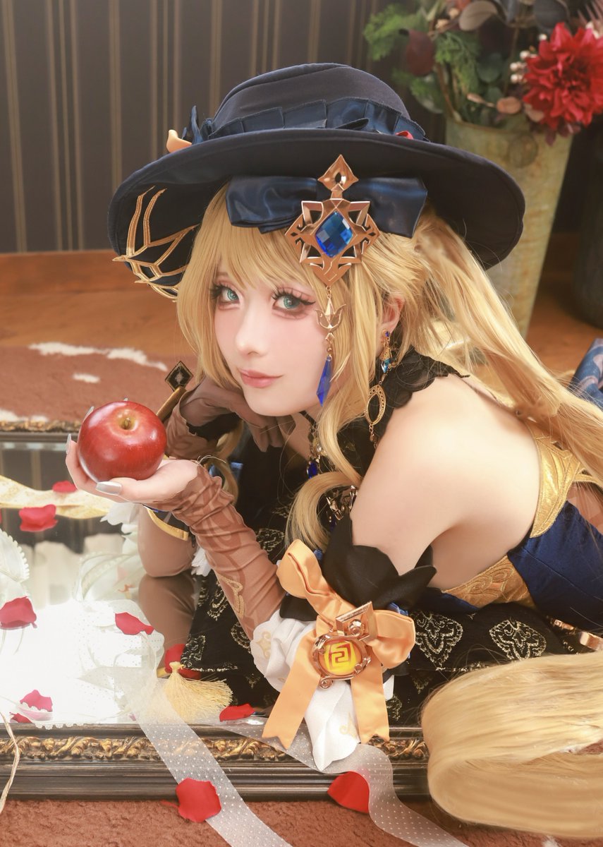 ※ #cosplay 

・

　　　　　　　　　🥀𝐃𝐄𝐀𝐑 𝐍,

・

#GenshinImpact #Navia  
p. ユウ さん