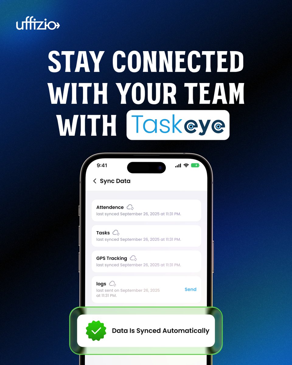 UffizioIOTech's tweet photo. With #TaskEye, your field team stays connected, no matter where they are or how weak the network gets.
Visit, https://t.co/xW3qS1aAvr and Book Demo Now. It's FREE!!
#uffizioiotech #fieldEmployeeTracking #FieldServiceManagement #gpstracking #employeetracking #B2BMarketing #Booknow https://t.co/natiuBNDPk