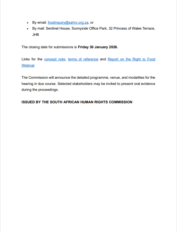 SAHRCommission tweet media