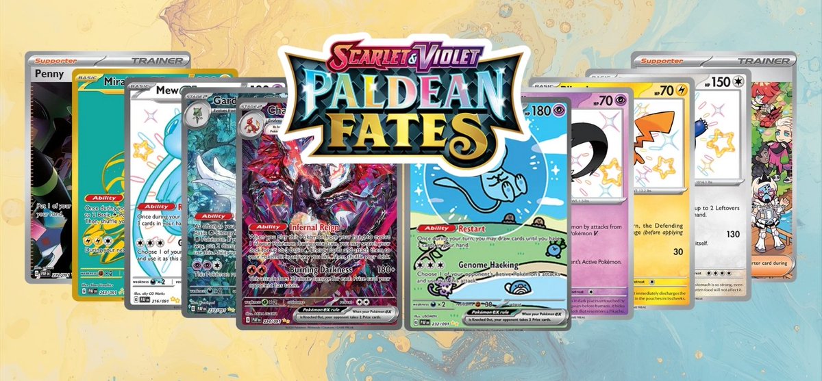 card_astro's tweet photo. Top 10 most valuable Pokémon cards from Paldean Fates 2025! 🃏🔥

From rare pulls to high-value chase cards, here’s everything collectors need to know.

Read the full guide: https://t.co/GWbajg6U6H

#PokemonTCG #Pokemon #PaldeanFates #tcgcollector #Collectibles #collection https://t.co/JECA7tRSEK
